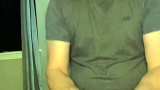 Flexible guy uses plug for hardcore masturbation with big cock in fetish scene