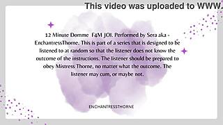 f4m femdom joi cei orgasm domination jerk off