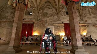 Big Boobs Ashlyn Peaks Cosplay Masturbates With Magic Wand!