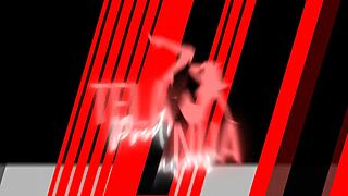 Rapha Ninfeta Plays with Tattooed Beauty in Big Black Cock Voyeur Fun