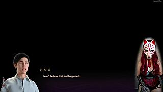 Apocalust 5 features a milf in see-through skirt for upskirt views