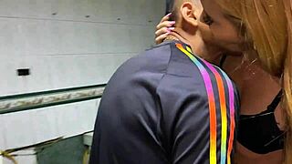 Hey, caught hijastro watching madrastra stretch for yoga class?