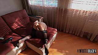 Rough Hardcore POV Anal with Neighbor's Wife in Apartment