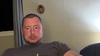 Flexible guy uses plug for hardcore masturbation with big cock in fetish scene