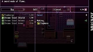 In the HRPG Fallen, Makina explores the city of ruin in part 005