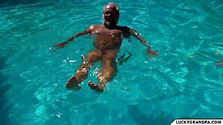 Hot Massage for Grandpa, Didn’t Expect It to Feel So Good, Haha