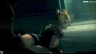 harley quinn gets her tight pussy fucked hard by big cocks in this sexy cartoon compilation, ending with creampies