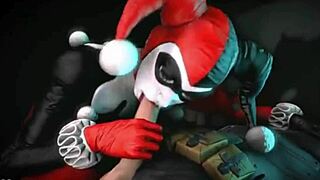 harley quinn gets her tight pussy fucked hard by big cocks in this sexy cartoon compilation, ending with creampies