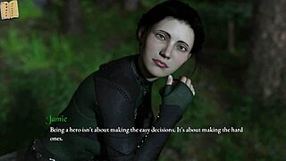 Visual novel walkthrough of The price of power 114