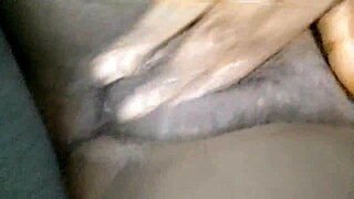 Chubby babe's pink pussy masturbation up close in tight wet action