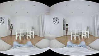 Newlywed Bride In 3D Virtual Marriage