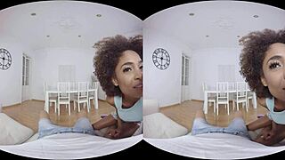 Virtualrealporn.com - Newlywed couple's first time in 3D and 4K