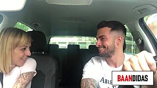 morbosa situation with hot blonde milf she met. licking big cock and tits