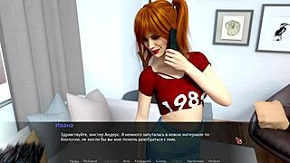 Big tits and ass gets cum inside in this anime game