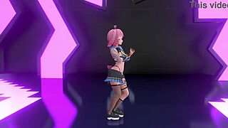 Idol Does Strip Tease to Yoasobi