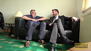 British Subslut Fucked Hard And Fed Nasty Maledoms Cum