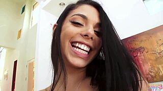 Sexy brunette Gina Valentina