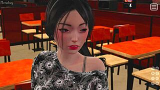 Cartoon Slut with Big Nipples Reaches Orgasm in 3D Missionary