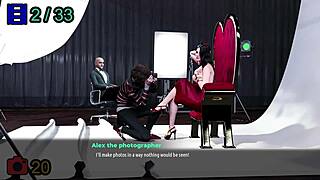 Monica’s photoshoot 4 in fashion business is wild! 📸