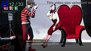 Monica’s photoshoot 4 in fashion business is wild! 📸