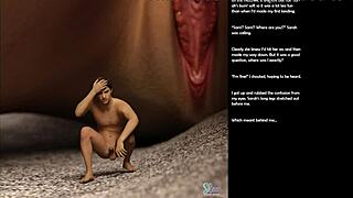 Oh, small 18+ gesture in episode 41 of 3d comics cartoon sex