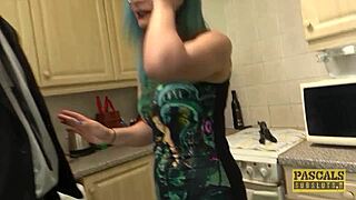 British Subslut Fucked Hard And Fed Nasty Maledoms Cum