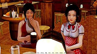Harem Hotel 174 - walkthrough and gameplay of the anime visual novel