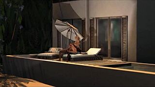 Watch X with Ali Lancrae and Damien Godard in this hentai anime adventure