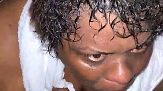 Fucking her mouth hard with intense face fucking 😈