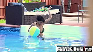 Cheating wife's friend gets poked by a voyeur husband
