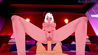 lucifer and modeus in helltaker hentai