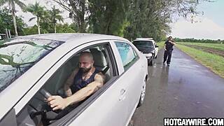 cop feels shocked when asked to pull over in gay encounter