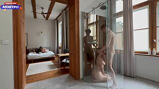 yo, she just jumped in for some wild group banging