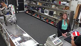 Pretty American amateur gets her ass fucked hard