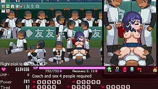 All right, all scenes: The manager serves all okeyutei in this hentai game