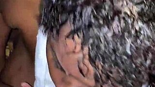 Fucking her mouth hard with intense face fucking 😈