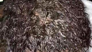 Fucking her mouth hard with intense face fucking 😈