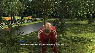 Beautiful Blonde Babe Wants to Fuck in Intriguing Hentai Game