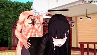 want to see sunako nakahara's office sex at the nomikai?