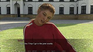 Beautiful Blonde Babe Wants to Fuck in Intriguing Hentai Game