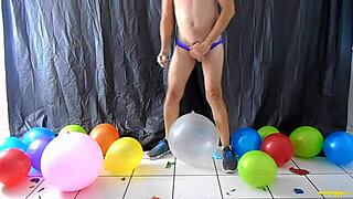 balloon play gets wild with richard lennox.