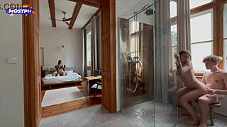 yo, she just jumped in for some wild group banging