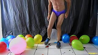 balloon play gets wild with richard lennox.