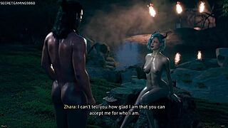 Tiny slut gets her tight holes pounded in anime game