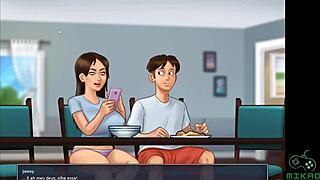 Summer heat: Jenny’s big tits and big cock adventure in Summertime Saga Ep 8