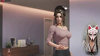 Ms Denvers - Ep 14! Who's Peeping on Sexy Milf in Bath?