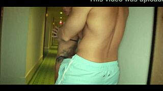 I Found A Petite Asian Babe With Huge Tits At Miami Hotel In Lingerie