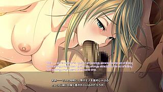 A erotic game with a Dungeon of Regalias character, scene 3
