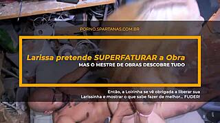 The blonde beauty gets a rough analing in a construction site