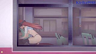 Futaba Sakura, Ann Takamaki, and Ren Amamiya in Intense Hentai Action